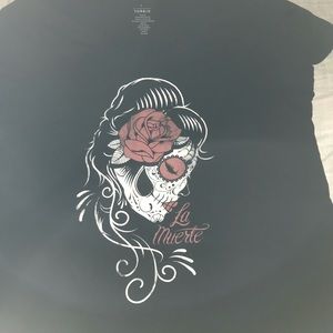 ‘La Muerte’ sugar skull torrid T-shirt